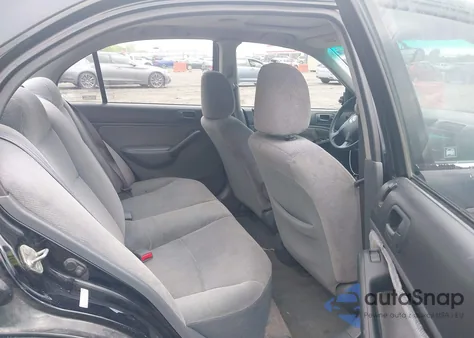 2001 Honda Civic Ex from USA, damaged, VIN 2HGES26741H538747